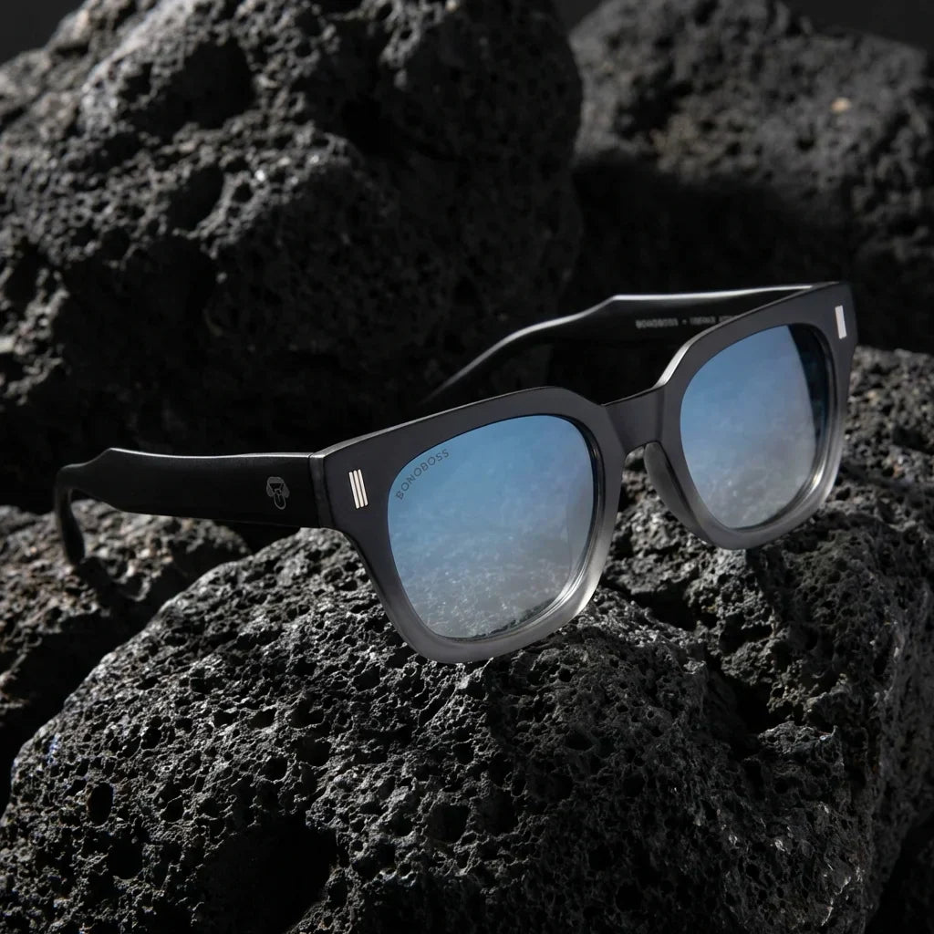 Gradiente azul Osorno RPET gafas polarizadas hombre y mujer frontal #color_degrade-azul