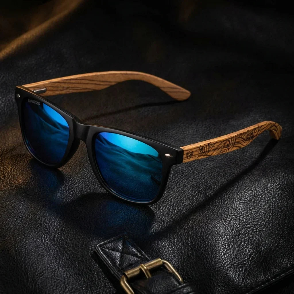 Acacia Designer's lentes de sol mujer vista de frente #color_waves-sky