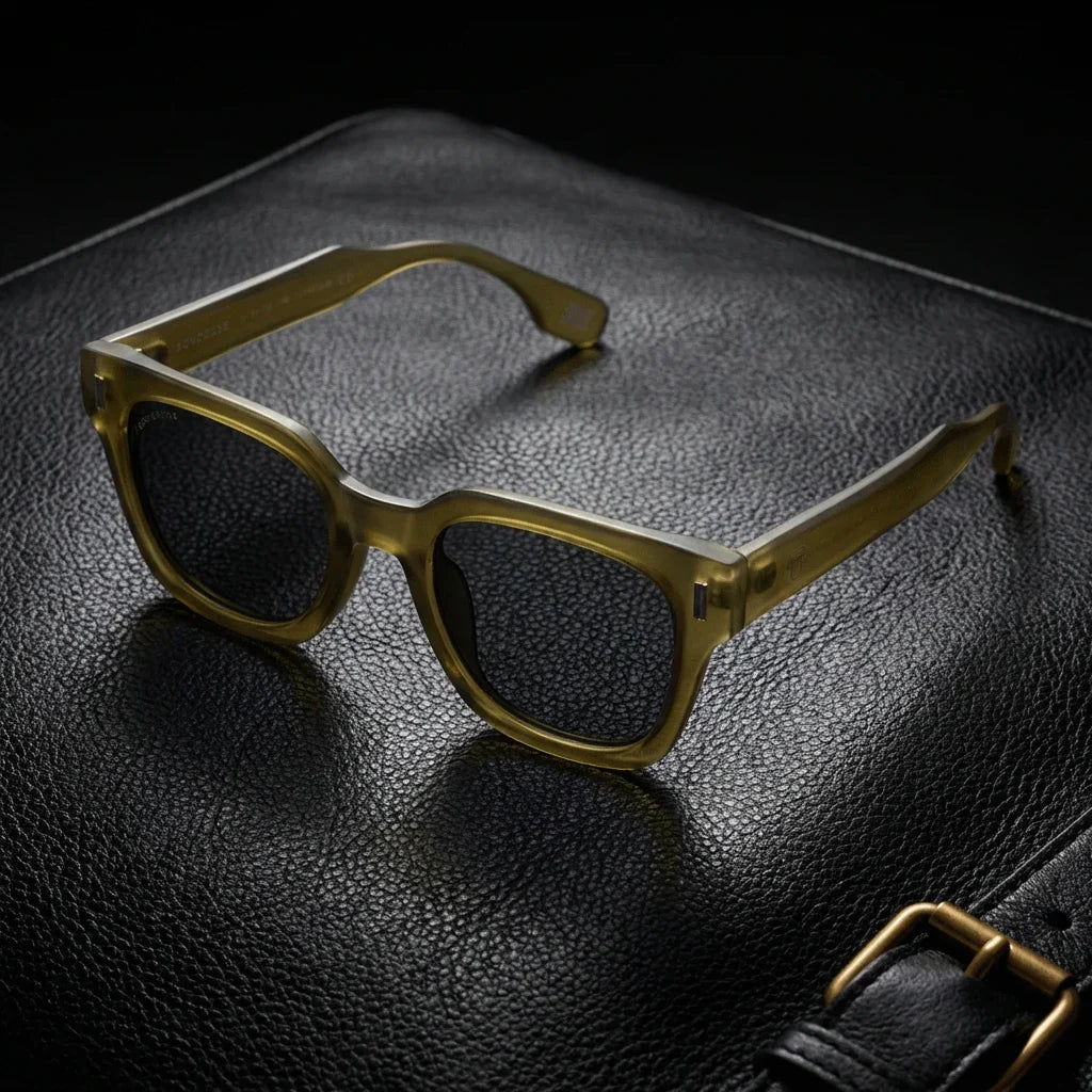Osorno RPET lentes polarizados tono olive visto de frente hombre y mujer #color_olive