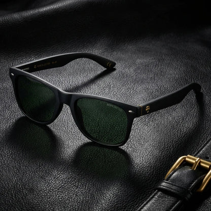 Packshot frontal Acacia Dark lentes polarizados hombre G15 clásico #color_g15