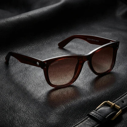 Acacia Reverse tono café gafas de sol vista de frente #color_brown
