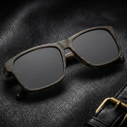 Vista frontal de Keule XL lentes de sol color para hombre y mujer #color_cacao