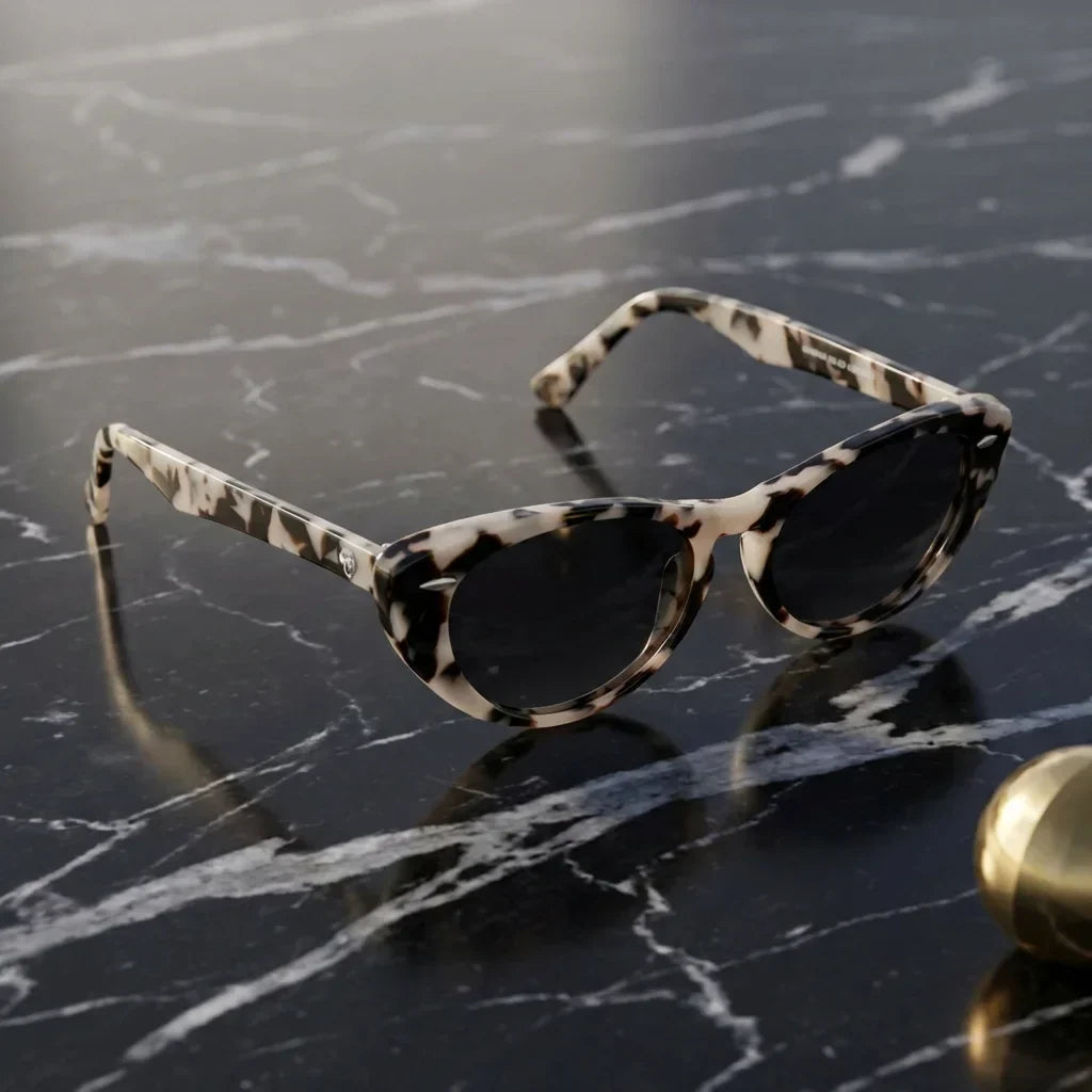 Havana anteojos polarizados marble vista frontal diseño universal #color_marble