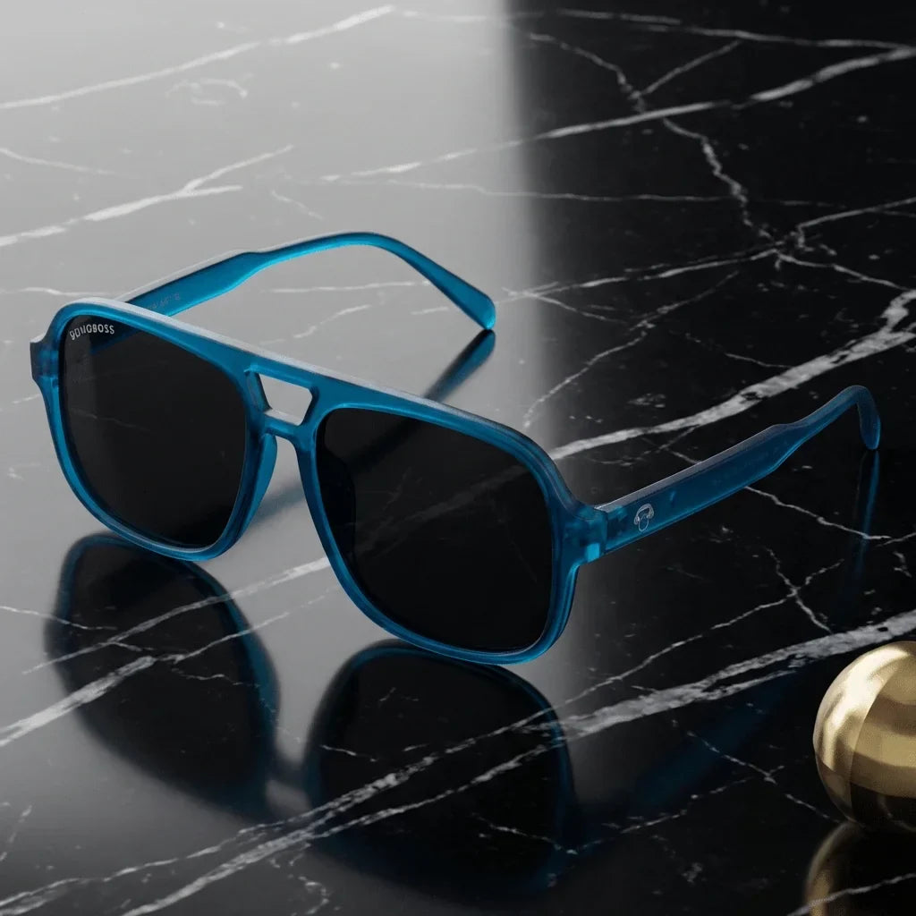 Orson RPET lentes de sol mujer con acabado premium vista frontal tono ocean #color_ocean