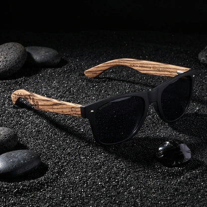 Lentes sol Acacia Designer's polarizados UV400 sobre arena negra volcanica Bonoboss #color_fisherman