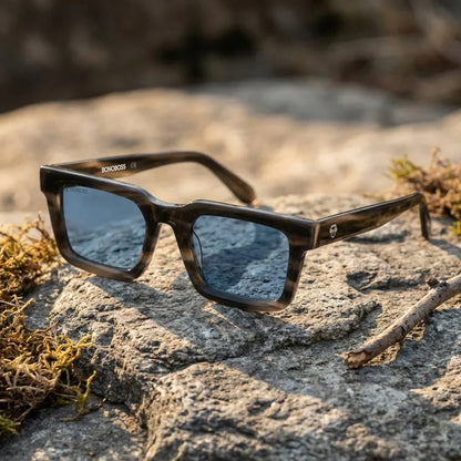 Lentes sol Tokyo polarizados UV400 bio-acetato Stained paisaje patagonico naturaleza sustentable Bonoboss #editorial_sustentabilidad #color_marble