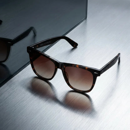Lentes sol Valencia polarizados UV400 sobre metal cepillado superficie industrial Bonoboss #color_carey