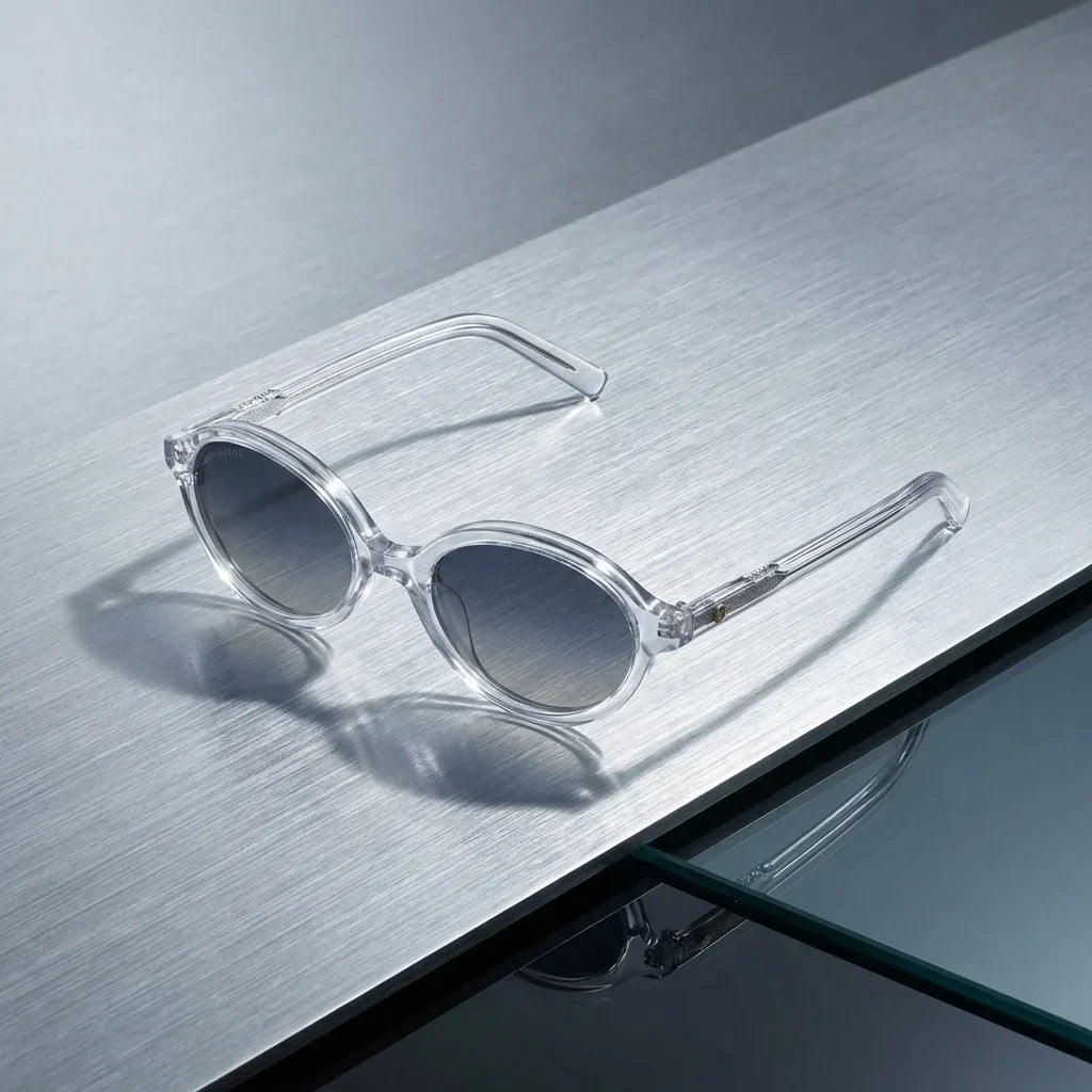 Guapi Island en marco transparente gafas de sol de frente protección UV400 #color_transparente