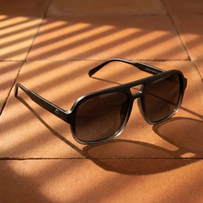 Lentes sol Orson RPET polarizados UV400 fotografia editorial Bonoboss #color_black