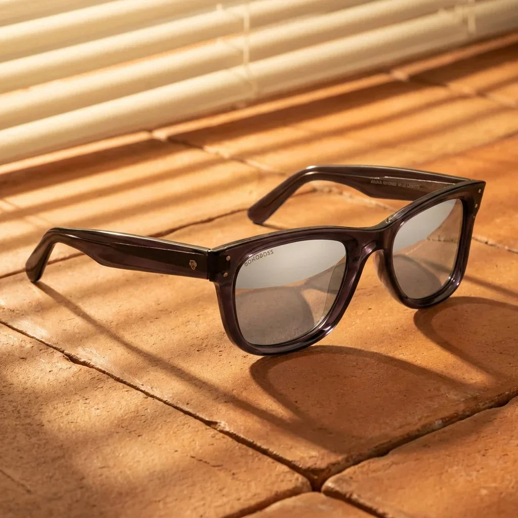 Lentes sol Acacia Reverse polarizados UV400 fotografia editorial Bonoboss #color_espejado-gris