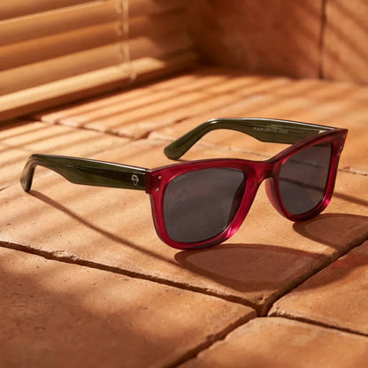 Lentes sol Acacia Reverse polarizados UV400 fotografia editorial Bonoboss #color_rosado