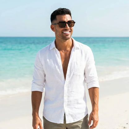 Canarias anteojos de sol carey tortoise vista frontal para hombre #color_carey