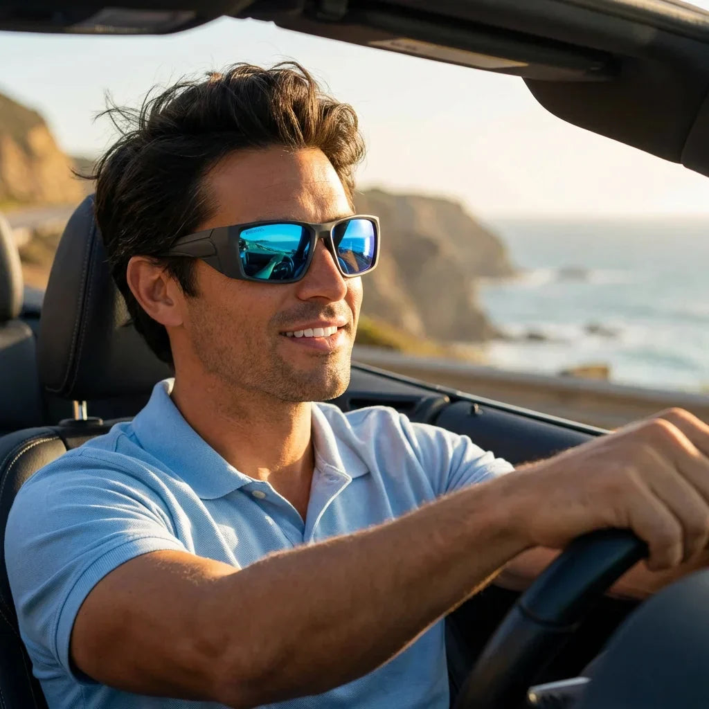 Salmon Seeker gafas de sol sky perspectiva 3/4 para hombre #color_sky