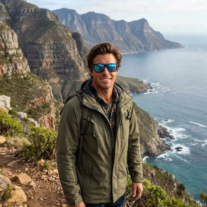 Lautaro Dark Designer's gafas polarizadas frontal #color_waves-sky
