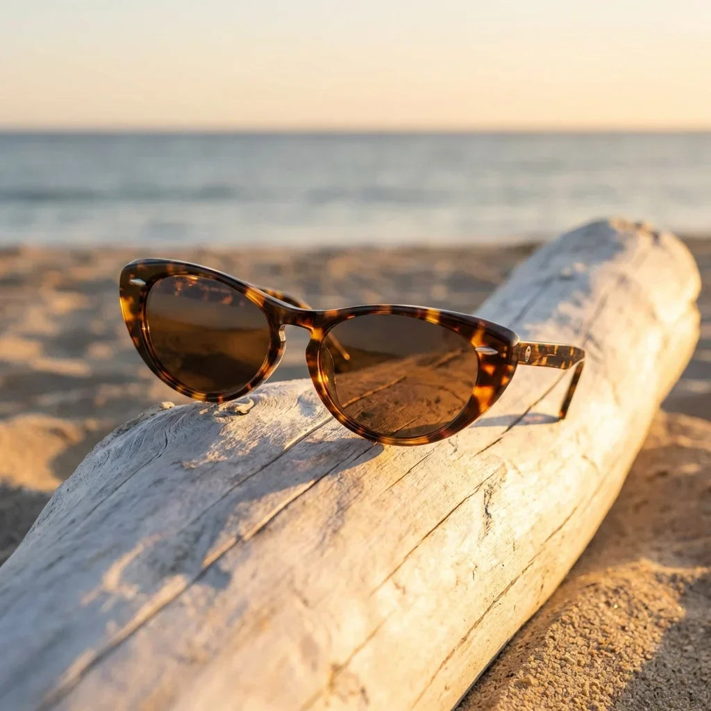 Havana lentes de sol mujer con acabado premium vista frontal carey #color_carey