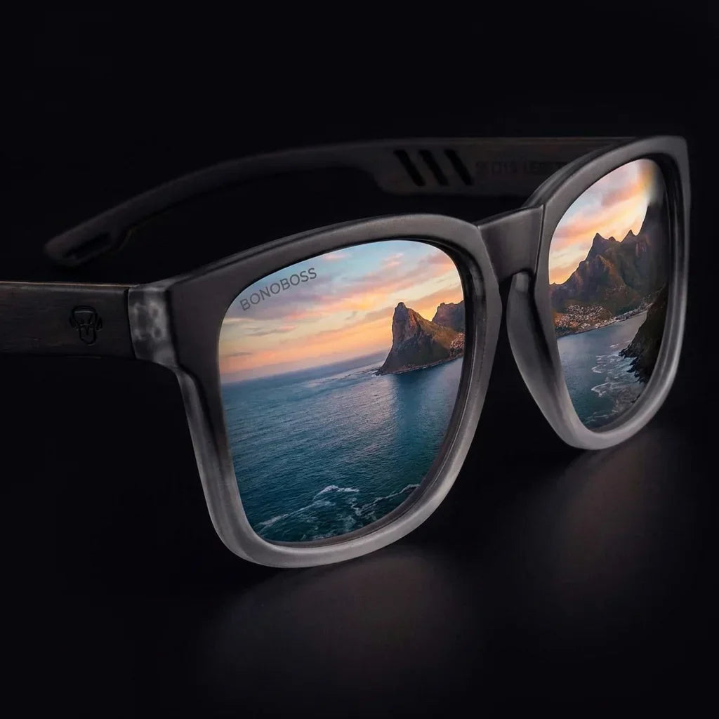 Lentes sol Waimea polarizados UV400 fotografia editorial Bonoboss #color_espejado-gris