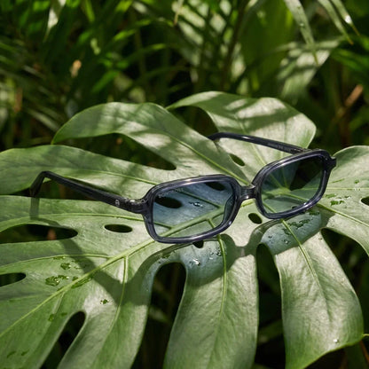 Navarino lentes de sol azul vista frontal para hombre y mujer #color_azul