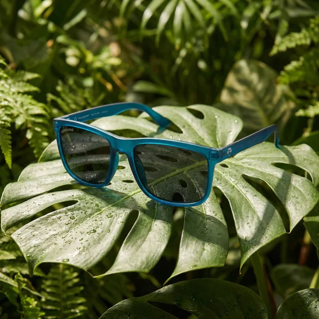 Rapanui RPET anteojos polarizados ocean diseño frontal para hombre y mujer #color_ocean