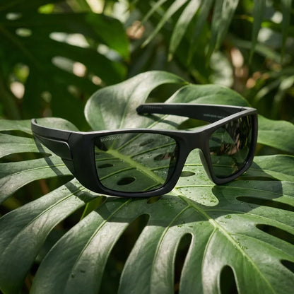 Salmon Seeker anteojos de sol mujer negro diseño frontal #color_dark