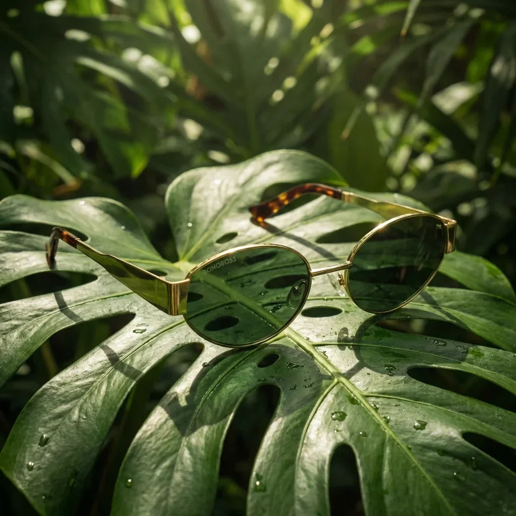 Lentes sol New Lennon polarizados bio-acetato g15 composicion botanica monstera tropical biodegradable Bonoboss #editorial_grid2 #color_g15