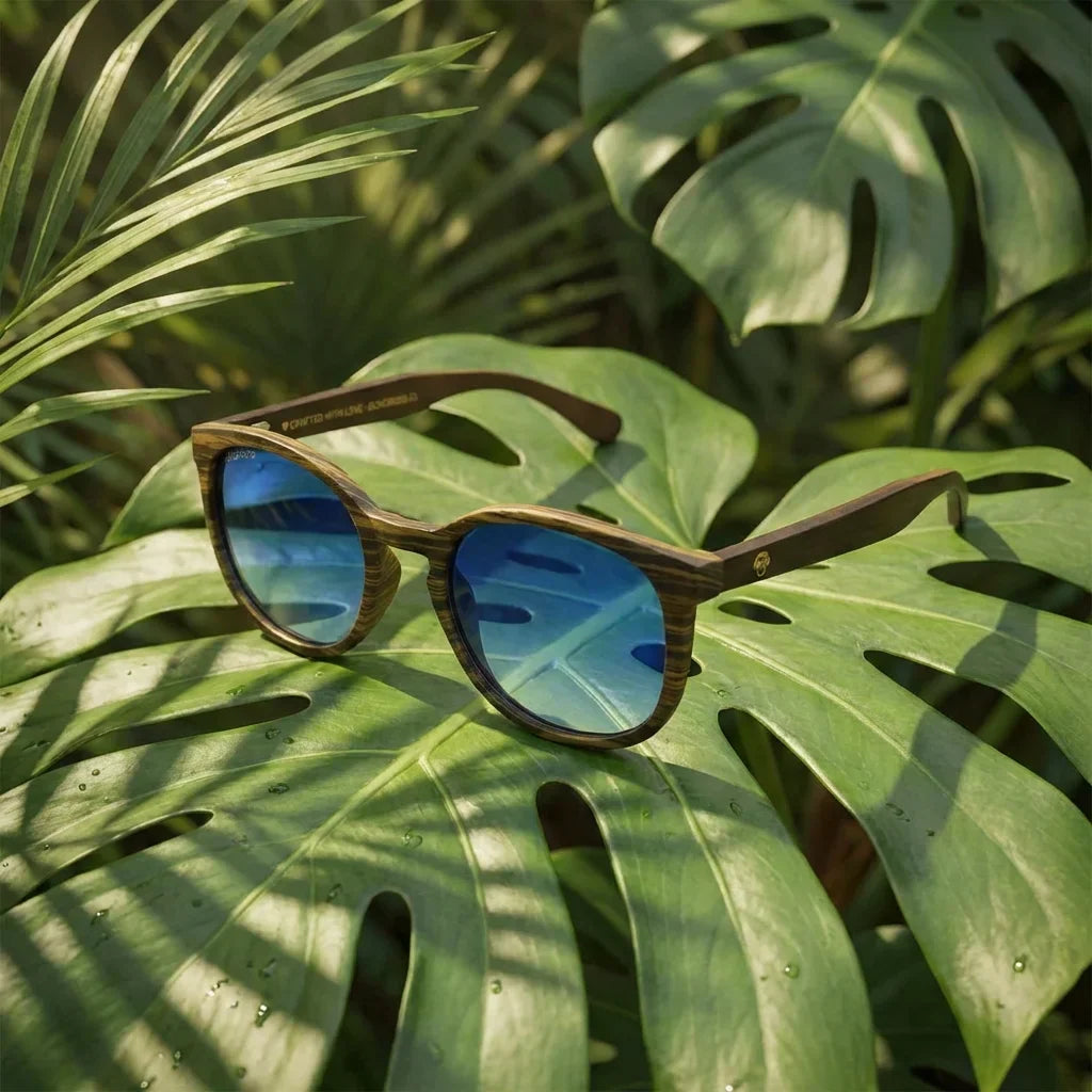 Meli Ebony gafas polarizadas acabado gradiente azul estilo retro para hombre y mujer #color_degrade-azul