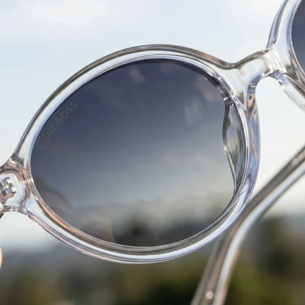 Guapi Island lentes polarizados hombre transparente diseño frontal #color_transparente