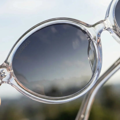 Guapi Island lentes polarizados hombre transparente diseño frontal #color_transparente