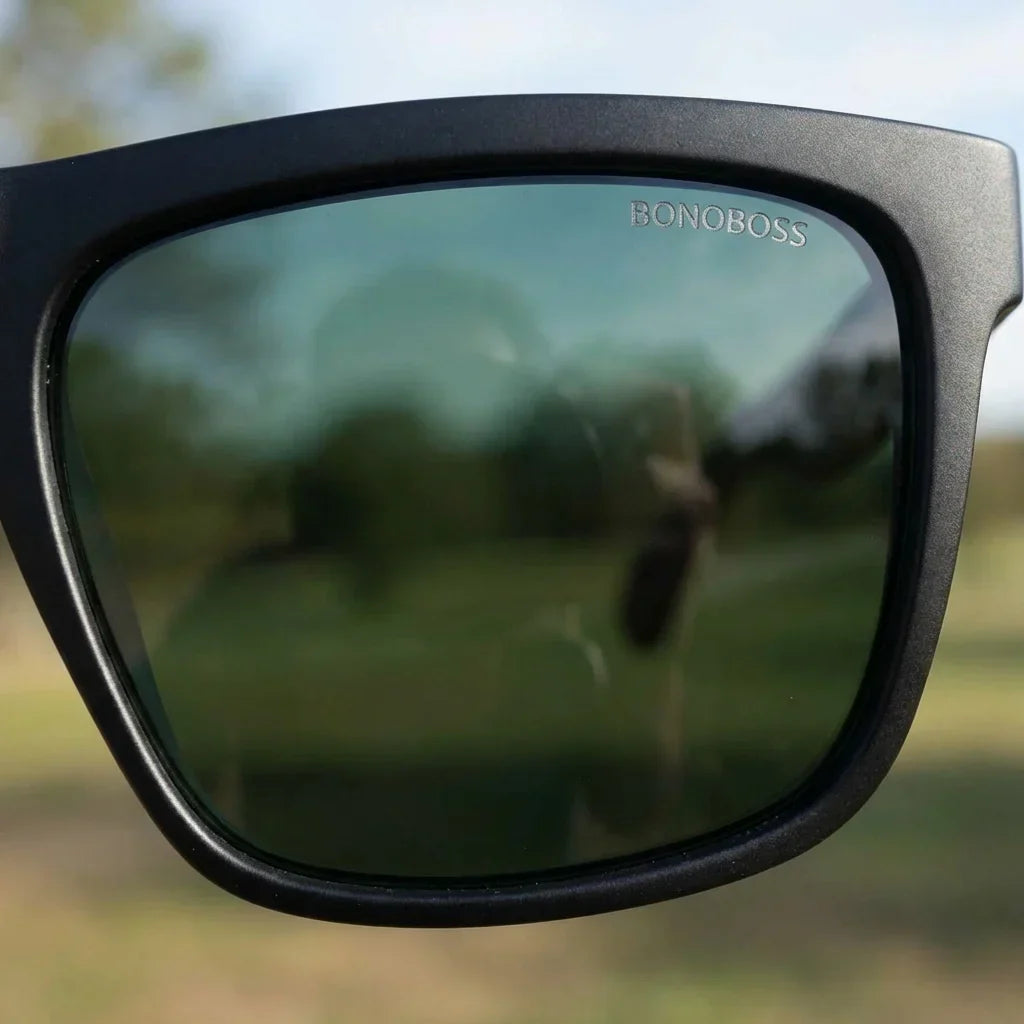 Lautaro Dark anteojos ópticos G15 verde militar diseño frontal para hombre y mujer #color_g15