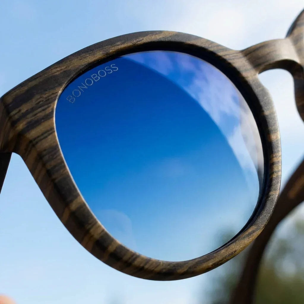 Degradé azul Meli Ebony lentes ópticos mujer vista de frente #color_degrade-azul