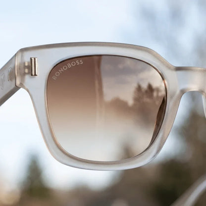 Osorno RPET marcos de lentes bio-acetato premium presentación frontal marco transparente #color_transparente
