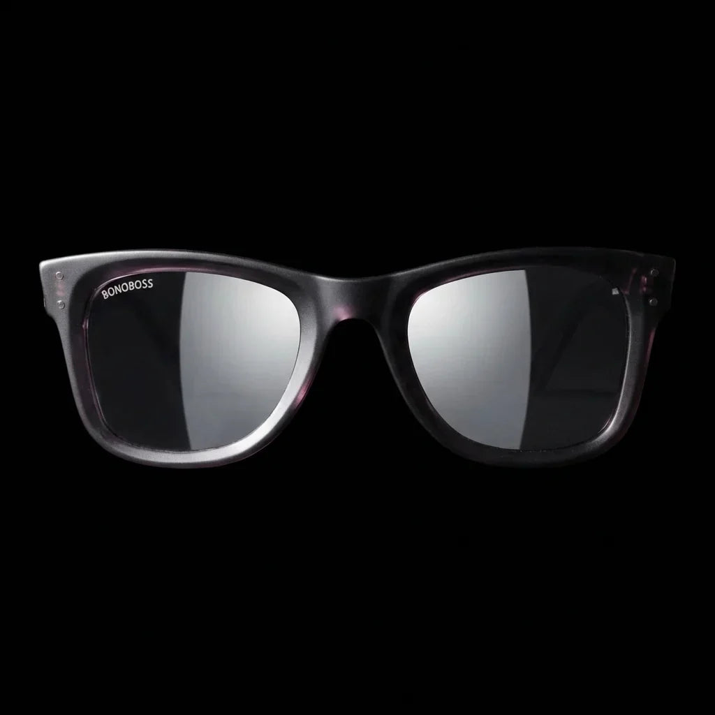 Cristal espejado gris Acacia Reverse lentes de sol UV400 unisex frontal #color_espejado-gris