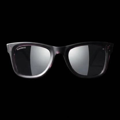 Cristal espejado gris Acacia Reverse lentes de sol UV400 unisex frontal #color_espejado-gris