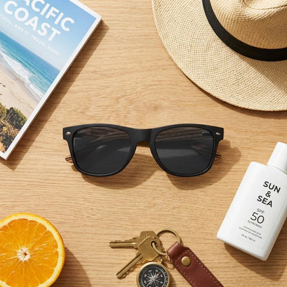 Lentes sol Acacia Designers polarizados fisherman flat lay summer essentials accesorios playa Bonoboss #editorial_detail2 #color_fisherman