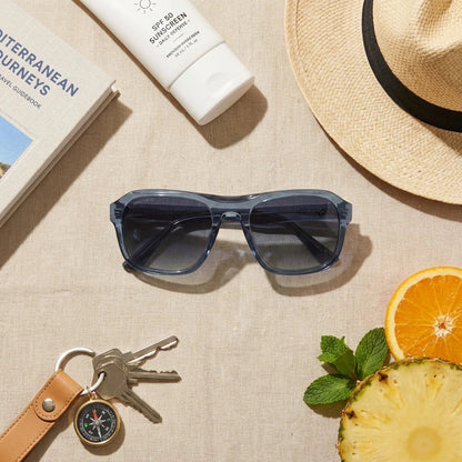 Lentes sol Tom polarizados UV400 composicion summer essentials accesorios playa Bonoboss #color_azul