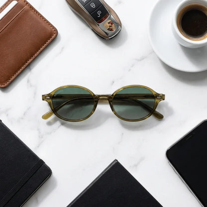 Lentes sol Capri polarizados RPET reciclado olive light composicion urban kit accesorios ciudad eco-consciente Bonoboss #editorial_detail2 #color_olive-light