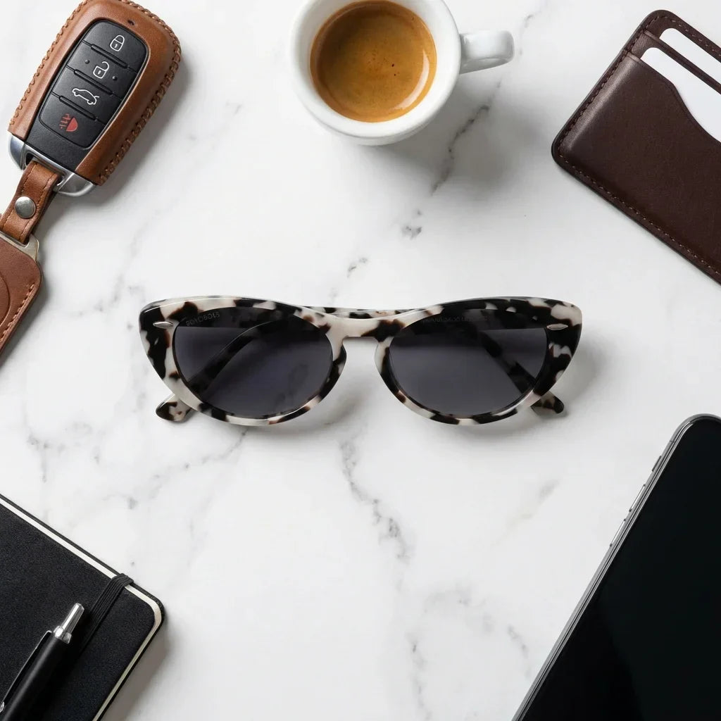Havana lentes de sol mujer acabado tono marble plástico reciclado #color_marble