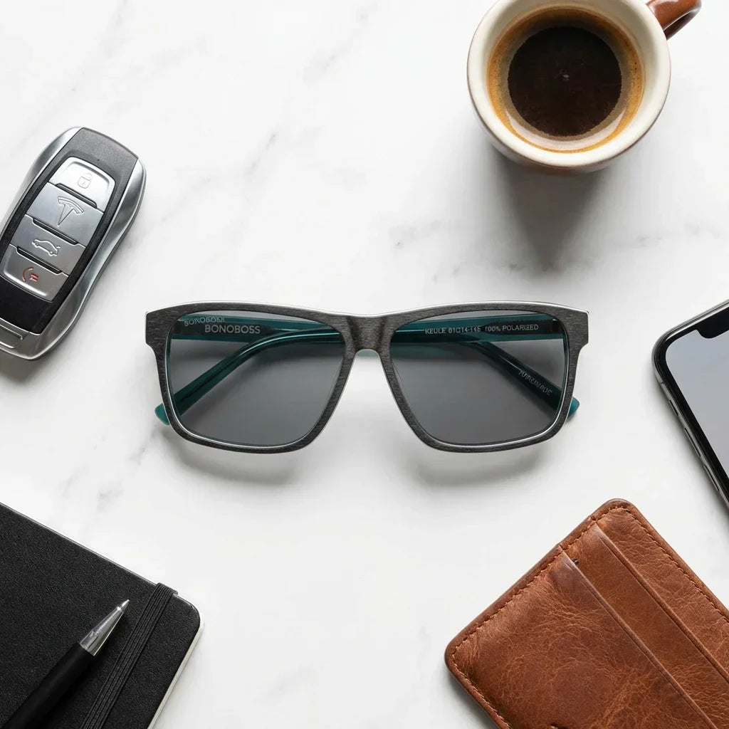Keule XL lentes polarizados hombre azul oscuro vista frontal #color_darkblue