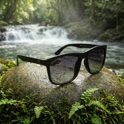 Lentes sol Rapanui RPET polarizados UV400 fotografia editorial Bonoboss #color_negro