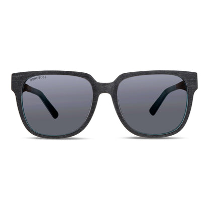 lentes de sol polarizados para hombre y mujer con antireflejo interno y varillas de madera natural sustentables  #color_zebrano