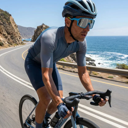 Bonoboss Rudolph Blue - Lentes deportivos en accion #editorial_hero_action #color_blue