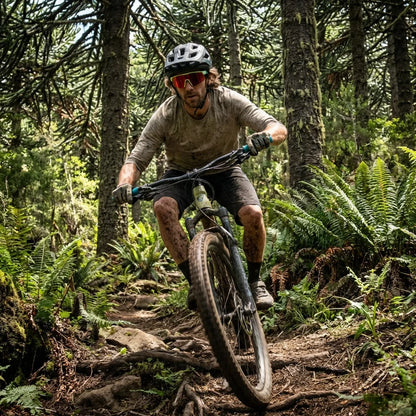 Bonoboss Bolt Yellow - Lentes deportivos en accion #editorial_hero_action #color_yellow