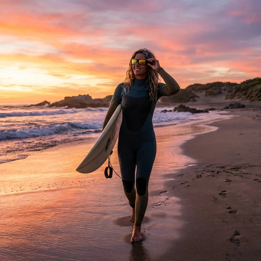 Bonoboss Futaleufu Espejado Dorado - Lentes deportivos en accion #editorial_hero_action #color_espejado-dorado