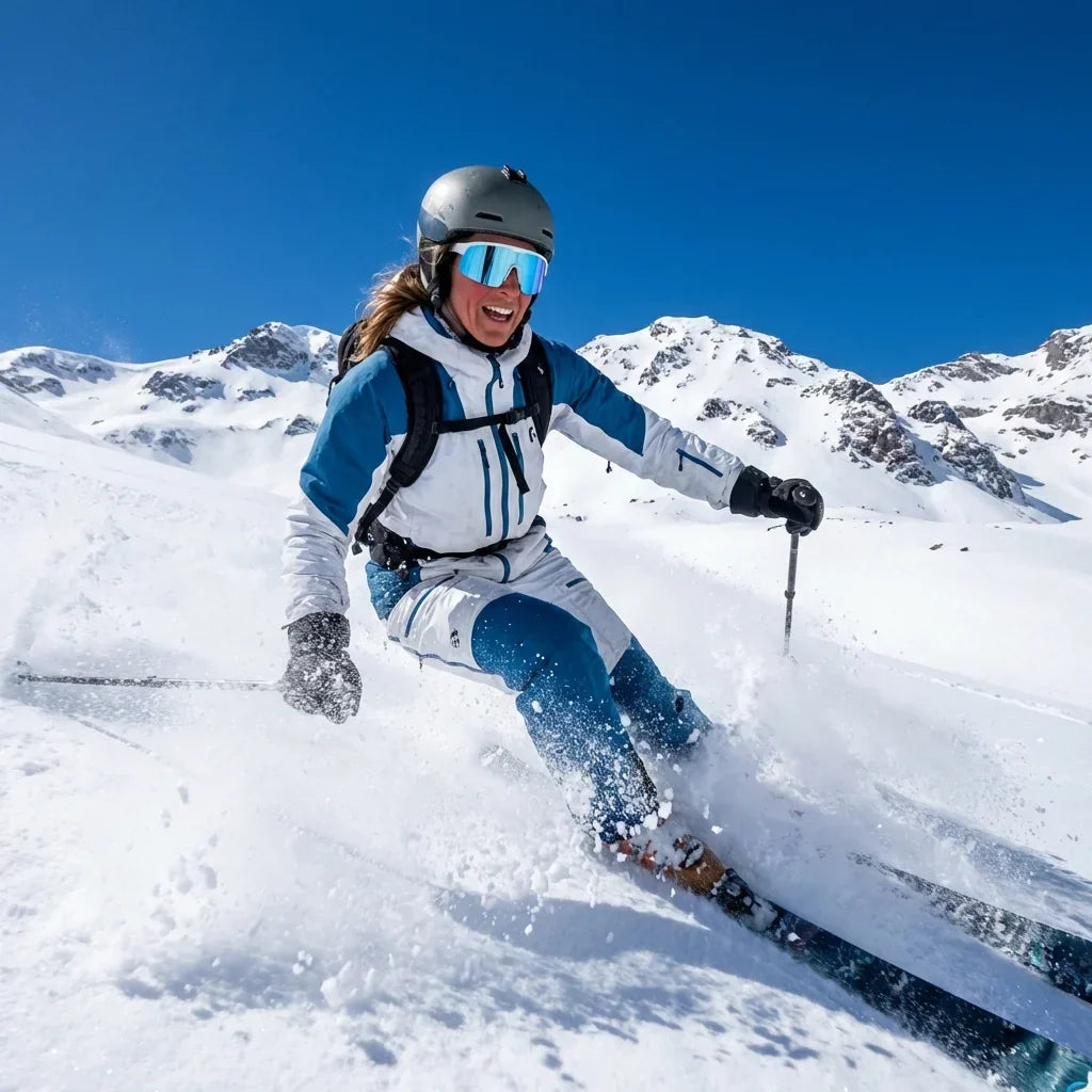 Bonoboss Raul Sky - Ski nieve con lentes deportivos #editorial_action4 #color_sky