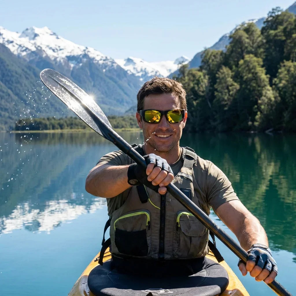 Bonoboss Futaleufu Espejado Dorado - Surf playa con lentes deportivos #editorial_action3 #color_espejado-dorado