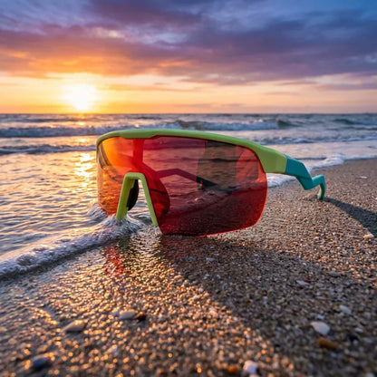 Bonoboss Bolt Yellow - Detalle lentes deportivos vista #editorial_detail3 #color_yellow