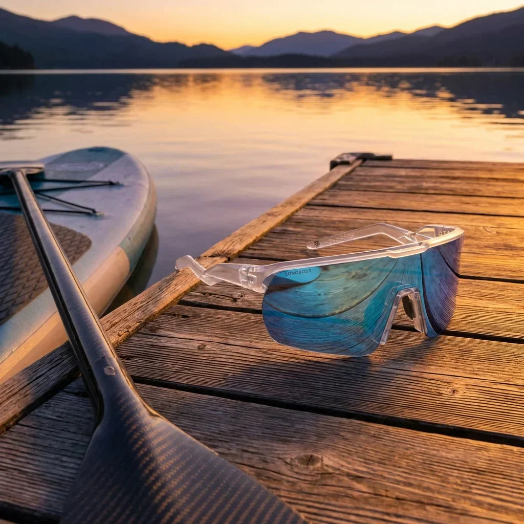 Bonoboss Bolt Sky - Detalle lentes deportivos vista #editorial_detail3 #color_sky