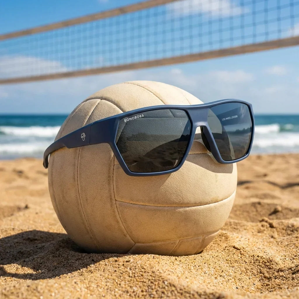 Bonoboss Andes Azul - Detalle lentes deportivos primer plano #editorial_detail4 #color_azul