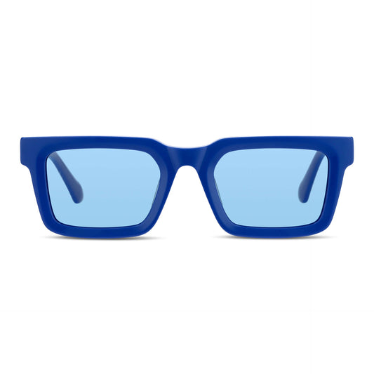 Vista frontal Tokyo gafas de sol color tono azul #color_azul