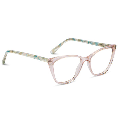 anteojos opticos agatados de mujer con clip de sol polarizado con sobrelente lentes con receta#color_verde