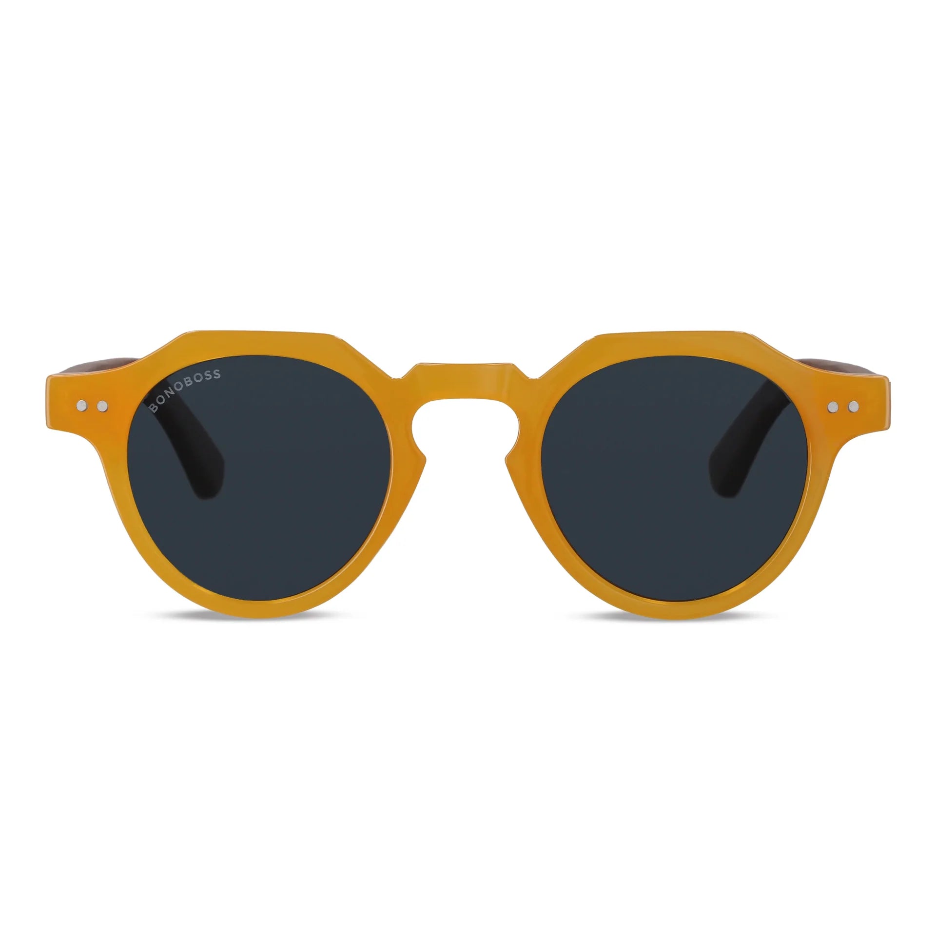 Lentes sol Angostura Amarillo vista producto fondo blanco 1 polarizados UV400 Bonoboss #editorial_producto-1 #color_amarillo